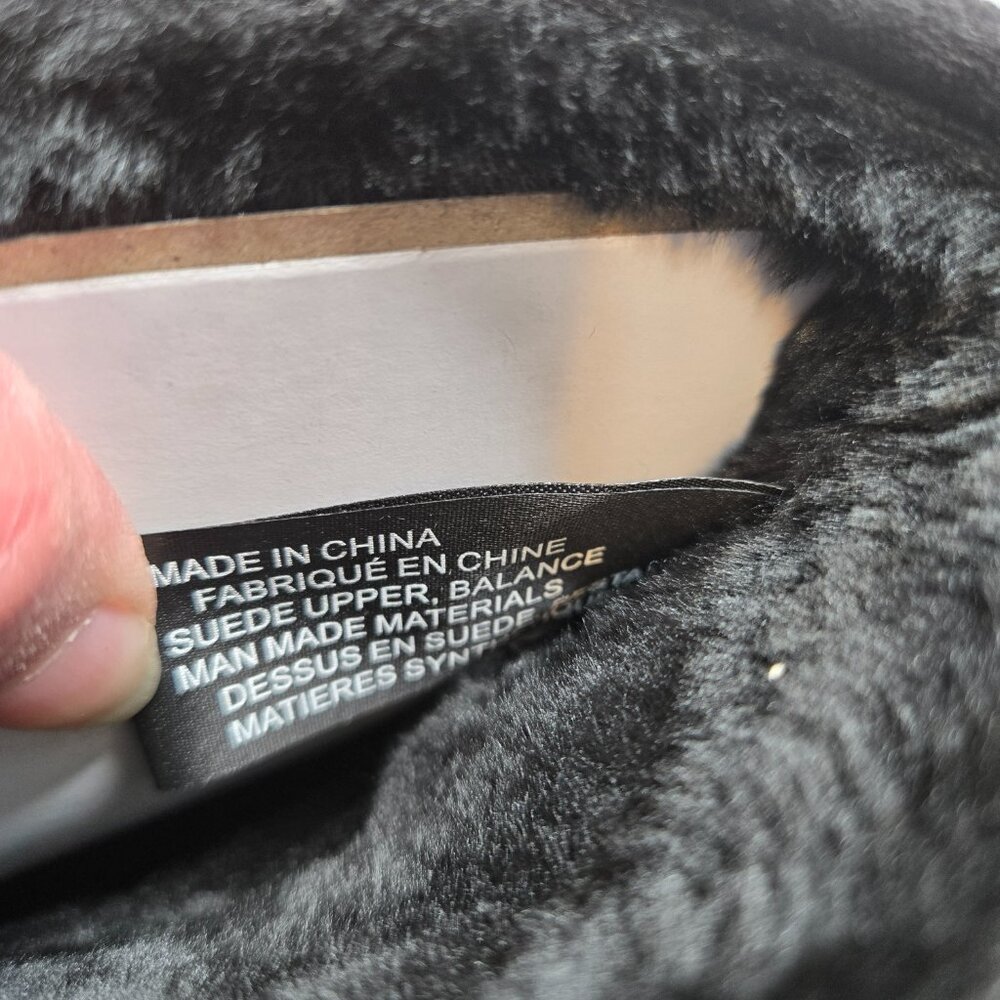 Wanderlust Women's Nika Black Fur Knee-High Boots Shoes 8 Wide W 1077498-9 New - Picture 15 of 16